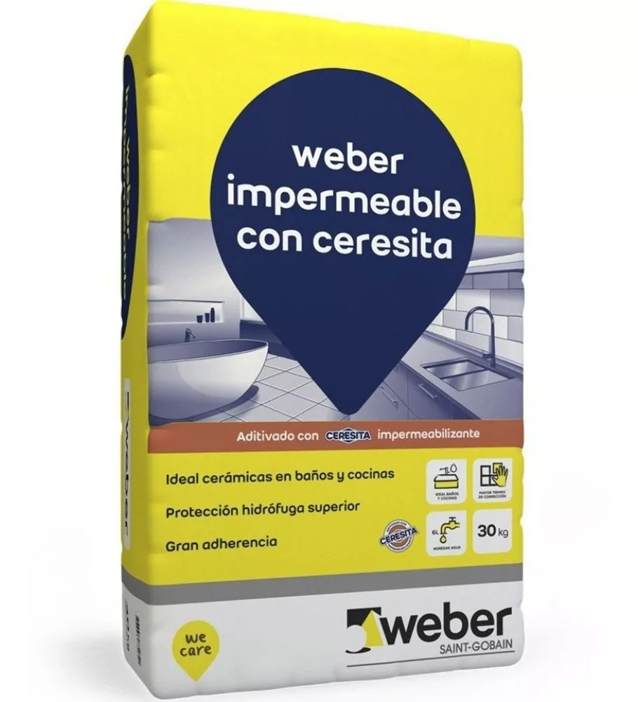 Premezclado weber tec. ceresita x 30kg